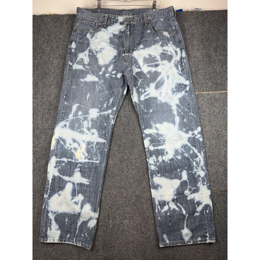 Levis 569 38x34 Custom Loose Straight Cloud Wash Y2K Baggy Skater Cambodia
